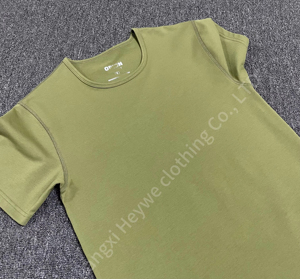 T-shirt da golf personalizzate da uomo con <span class=keywords><strong>taglio</strong></span> drop-cut, 65/35 poliestere cotone - Product Image 5