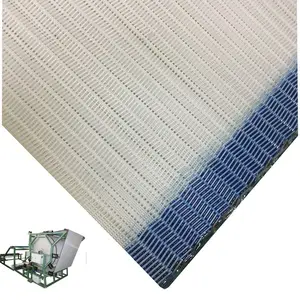 Polyester Mesh conveyor belt for Water Adhesive Base Laminating Machine for carpet making Sponge Foam