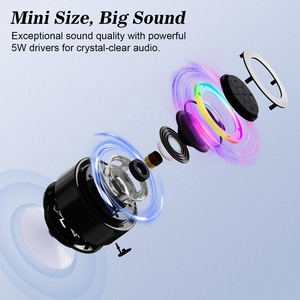 IP67 Waterproof Shower Speaker AI Speaker Smart Voice Control AI Portable Smart Voice Control <strong>Assistant</strong> Bluetooth Speaker - Product Image 4