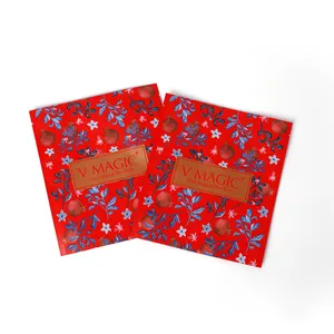 Silk Touch Feeling newest materia bagl!!! Silk touch flm/VMPET/PE laminated cosmetic sachet pouch for mask