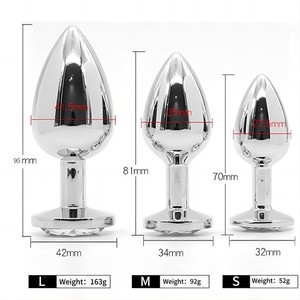 Juego de Tapones Anales de Metal de Alta Calidad, Apto para Principiantes, Unisex, para Entrenamiento Anal - Product Image 4