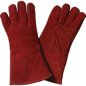Gants de sécurité en cuir véritable fendu en cuir de vachette robuste les plus populaires - Product Image 1