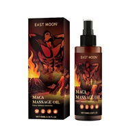 Huile de massage à marque privée en gros : Hydrate, nourrit et stimule – Huile de massage à base de plantes pour hommes à la Maca