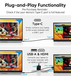 16 אינץ 'השפתיים צג מתג חיצוני מסך משני חיצוני מסך hdmi נייד צג צג נייד צג - Product Image 5