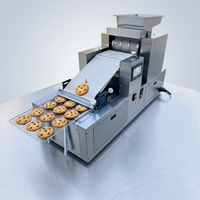 Machine à fabriquer des pâtisseries rotative automatique à haute productivité et à bas prix pour les biscuits et les cookies aux pépites de chocolat