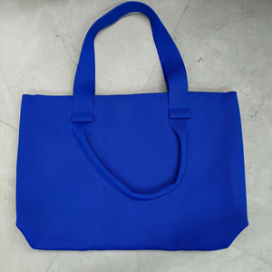 Bolsos de Playa de Moda para Mujer, Bolso de Mano de Ganchillo con Lazo Coqueto, Bolso Tote Tejido, Bolso de Hombro Jacquard Portátil - Product Image 2