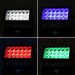 STAR-COLOR 270Z WASH ZOOM 18x15W 4 IN 1 WDMX 2.4G Wireless Outdoor <span class=keywords><strong>SGM</strong></span> P2 LED mini Wall Washer light zoom - Product Image 5