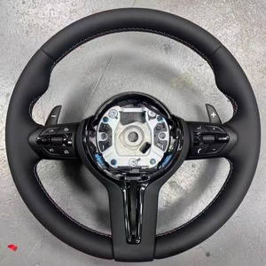 Volante de Cuero para <span class=keywords><strong>BMW</strong></span> Serie F10 F20 F30 F32 F35 F23 F82 F15 F18 M3 M4 <span class=keywords><strong>M5</strong></span> E87 E90 E92, Suministro Directo de Fábrica - Product Image 1