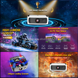 EU OEM ODM Portable Mini LED Video <b>Android</b> Home <b>Projector</b> 4K LCD 1080P Full HD Auto Smart Pocket <b>Projector</b> - Product Image 2