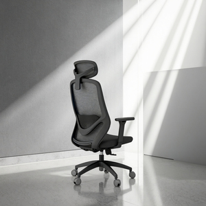 Hai dài đương đại bifma-chứng nhận ghế văn phòng Ergonomic lưới xoay điều chỉnh chiều cao hiện đại bao gồm bọt Nylon nhôm - Product Image 2