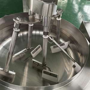 ซอสซอสมะเขือเทศกึ่งอัตโนมัติเต็มรูปแบบความจุขนาดใหญ่ให้ความร้อนด้วยไอน้ำแก๊สไฟฟ้ากระทะทำอาหารแบบดาวเคราะห์ - Product Image 1