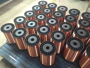 Alambre de Aluminio Revestido de Cobre Esmaltado de Alta Calidad (CCAM con 10-15% de Contenido de Cobre) <span class=keywords><strong>0</strong></span>.2mm/<span class=keywords><strong>0</strong></span>.46mm/<span class=keywords><strong>0</strong></span>.48mm/<span class=keywords><strong>0</strong></span>.5mm/<span class=keywords><strong>0</strong></span>.52mm/<span class=keywords><strong>0</strong></span>.56mm - Product Image 1