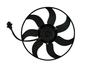 Conjunto de ventilador de radiador de refrigeración de aire acondicionado automático de 12V AC OEM 6R0959455C para SKODA Fabia I 99- Fabia II 07- Rapid 12- - Product Image 4