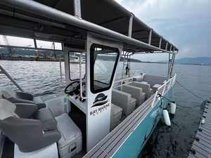 9-метровый (30-футовый) рабочий катер с центральной консолью, малый грузовой суд, алюминиевый цельносварной десантный катер, продажа - Product Image 4