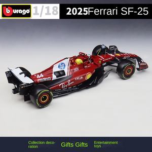 <span class=keywords><strong>Bburago</strong></span> <span class=keywords><strong>1</strong></span>:<span class=keywords><strong>18</strong></span> Ferrariii Hot-saling Diecast <span class=keywords><strong>F1</strong></span> SF25 2025 # 16 # Modèle de voiture en métal moulé sous pression 44 SF-24 SF-23 <span class=keywords><strong>F1</strong></span>-75, collection de voitures en alliage métallique - Product Image 2
