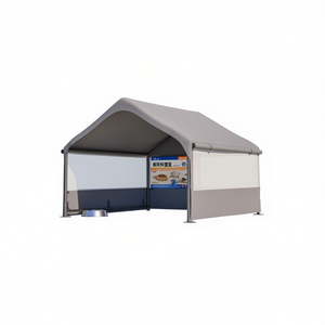 Carpa Portátil para Mascotas, Refugio Impermeable para Perros de Tela Oxford, Plegable con Marco de Acero, para Exteriores, Todas las Estaciones, Tamaño Mediano - Product Image 1