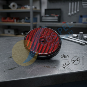 New COS.PEL. Red <b>Reflector</b>-6.0cm Replacement Part - Product Image 2