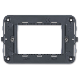 Cornice di Montaggio per Interruttore a Parete Vimar Idea 11,8x7,5x2,5 Cm Grigia con Viti Made in Italy - Product Image 1