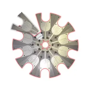 OEM Custom CNC strumento di fresatura in alluminio disco per macchine CNC