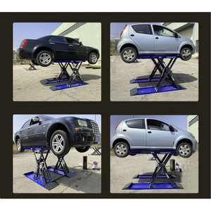 Elevador de Tijera Grande Personalizado con Diseño Gratuito, Máquina Elevadora Hidráulica para Mantenimiento de Automóviles con Recorte Neumático - Product Image 4