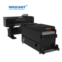 Полностью автоматический DTF-принтер INKGIANT 600 мм с 3 печатающими головками Epson I3200-A1, 2 варианта на 8 цветов