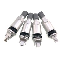 Valves de pneu en alliage d'aluminium valves de capteur tpms pour valves de pneu tubeless Toyota