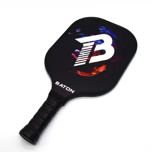 Competitive Price T700 Carbon Fiber Pickleball Paddle with Nomex Core Indoor/Outdoor Sports Racket Raw Carbon Fiber T700