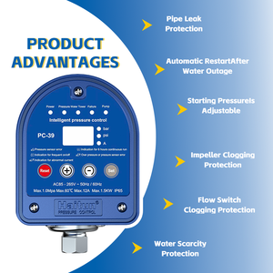 Controlador de Bomba Eléctrica Automático HAITUN, Interruptor de Control de Presión de Agua - Product Image 2