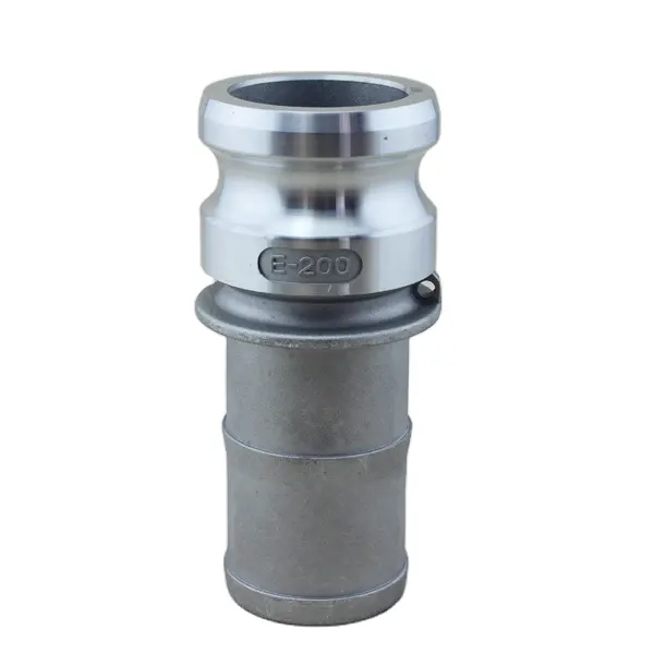China SS316 Type E camlock quick coupling Aluminum 4 Inch vapor Recovery pipe camlock fitting