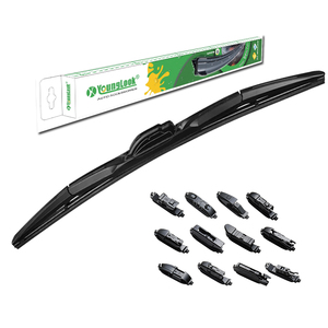 Kit de Adaptadores Múltiples para Limpiaparabrisas Híbridos YOUNGLOOK YL-17k para Autos Skoda HR-V de 18-24 Pulgadas, Goma Natural/Silicona, Resistentes a la Temperatura - Product Image 1