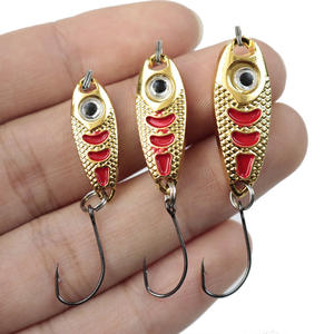 เหยื่อปลอมโลหะรูปช้อนพร้อมตะขอ น้ำหนัก 1.5 กรัม/2.5 กรัม/3.5 กรัม สำหรับ<span class=keywords><strong>ตก</strong></span><span class=keywords><strong>ปลา</strong></span>คัลเตอร์แมน<span class=keywords><strong>ด</strong></span>าริน ขายส่งอุปกรณ์ตกปลา - Product Image 1