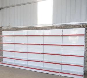 Estanterías de Góndola para Supermercado YuanHong, Precio de Fábrica, Acero Multicapa con Recubrimiento de Polvo Epóxico, Doble Cara, Forma de L, Altura Ajustable - Product Image 3