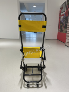 Silla Manual <span class=keywords><strong>para</strong></span> Subir <span class=keywords><strong>Escaleras</strong></span> de Aleación de Aluminio MUNIU, Silla de Evacuación <span class=keywords><strong>para</strong></span> Discapacitados - Product Image 3
