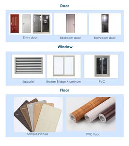 Роскошный модульный сборный стальной контейнерный дом 10, 20, 40 футов с двойными стеклянными стенами, сертифицированный CE, современный дизайн - Product Image 4