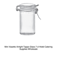 Mini Tarro de Vidrio Hermético de 7 cl con Tapa