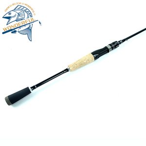 1.8m 2.1m 2.4m 2 Section Ml Carbone Pike Basse Coulée Spinning <span class=keywords><strong>Canne</strong></span> À Pêche Au Leurre - Product Image 3