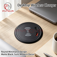 Chargeur sans fil encastré pour canapé, multiprise de bureau intégrée, chargeur USB de table pour meubles, multiprise USB Type C