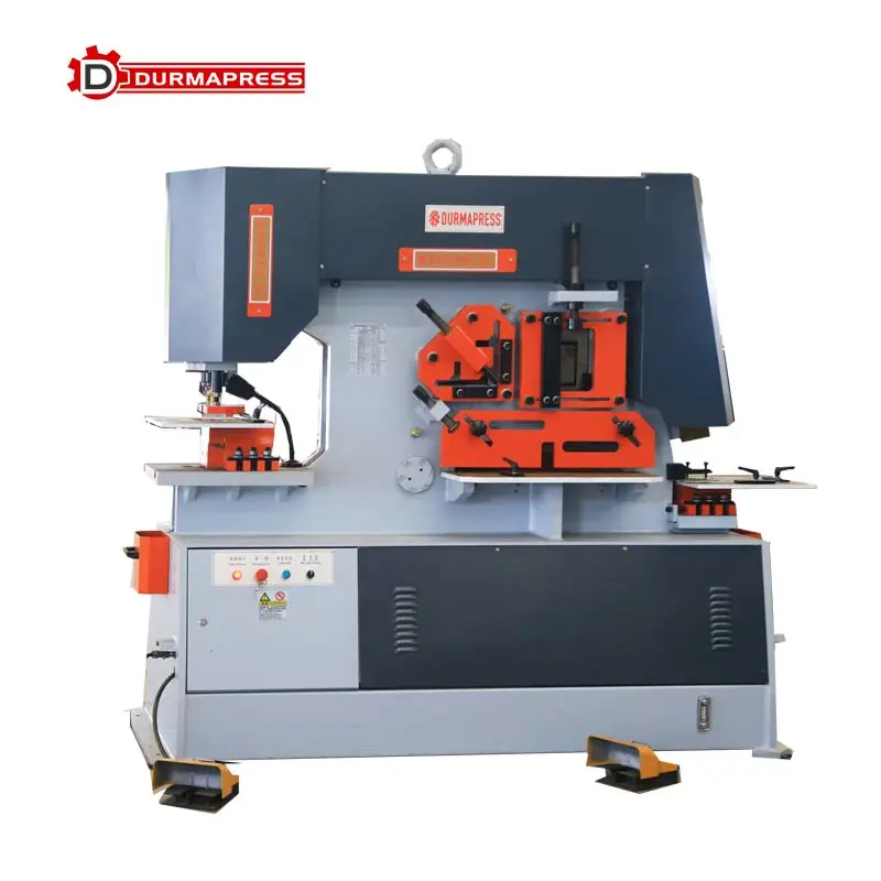 Multi-function punch and shear machine Angle ironworker machine iron and Angle channel punching and shearing machine