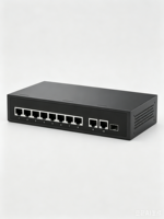 Switch PoE Inteligente de 8 Puertos Gigabit, Administrado en la Nube con Ranura SFP y Puerto de Enlace Ascendente RJ45