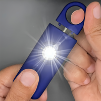 Alarme de panique portable 130 dB, porte-clés SOS, dispositif de sécurité personnel d'urgence pour femmes, autodéfense