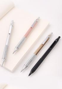 Bview Art 0.5mm 2B 블랙 실버 골드 메탈 자동 샤프 펜슬 드로잉 스케치 연필 - Product Image 2