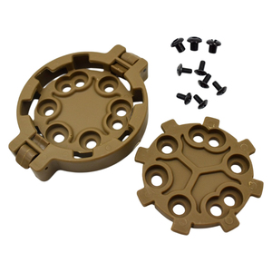 Adaptateur de montage à dégagement rapide rotatif à 360° avec base multi-trous pour fixation modulaire d'équipement extérieur et connexion d'appareils - Product Image 5
