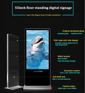 Pantalla LCD personalizada para interior, quiosco <span class=keywords><strong>de</strong></span> <span class=keywords><strong>publicidad</strong></span>, reproductor Vertical, pantalla <span class=keywords><strong>de</strong></span> pie, táctil, capacitiva, interactivo, para suelo - Product Image 6