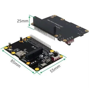 Placa de expansão USB portátil 3G/4G/LTE EC20 EC25 SIM7600 Mini PCIE HAT com slot para cartão SIM Adaptador vertical para Raspberry Pi