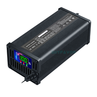 Chargeur de batterie au lithium portable étanche 48V 60V 8A 54.6V 58.4V 58.8V pour trottinette Li-ion LiFePO4 13S 14S 16S