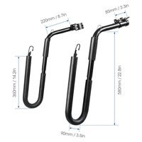 Support de Fixation pour Planche de Surf et Wakeboard sur Vélo ou Moto – Modèle 2026 – Vente en Gros