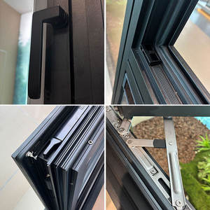 Ventanas de doble acristalamiento estándar australiano Ventanas de toldo de aluminio residenciales comerciales australianas Ventanas de doble acristalamiento - Product Image 2