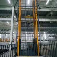 Plateforme élévatrice hydraulique verticale industrielle pour marchandises lourdes, élévateur de fret pour entrepôt