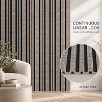 Panneaux de moulures murales PS avec finition bois élégante pour une décoration intérieure classique