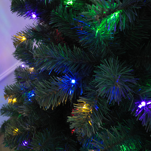 <b>Lighted</b> Dense PVC Christmas <b>Tree</b>, Full Sizes Available, Floor-Standing Automatic <b>Tree</b> for Living Room, Hotel & Mall Decoration - Product Image 6